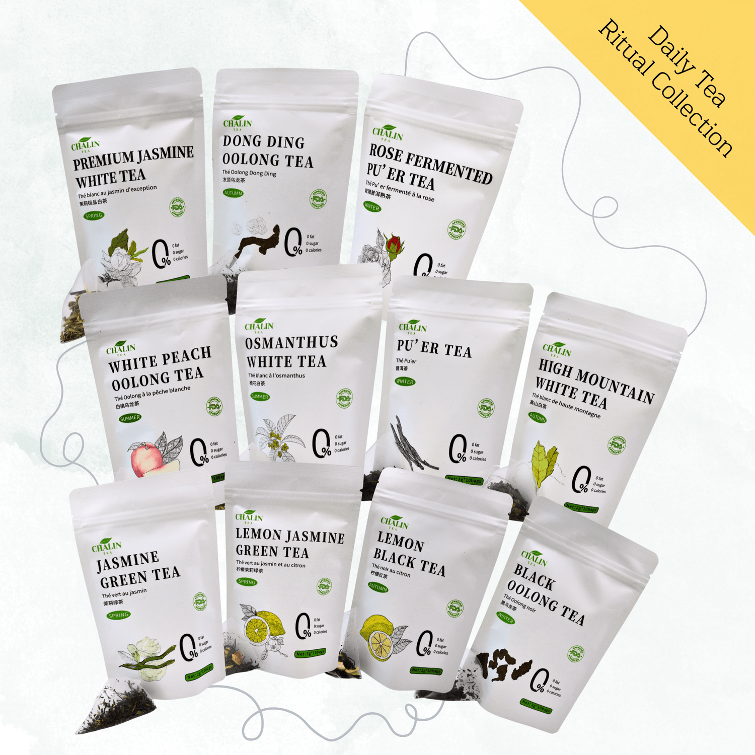 Daily Tea Ritual Collection - Oriental Lotus