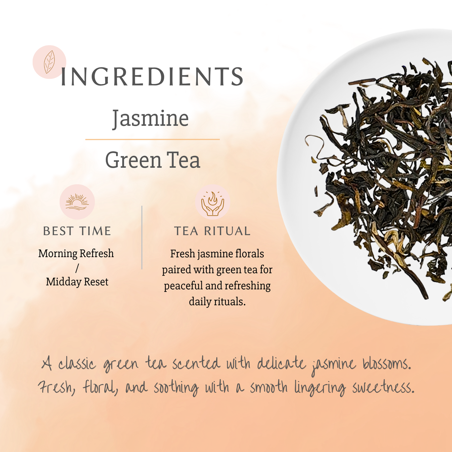 Lemon Jasmine Green Tea
