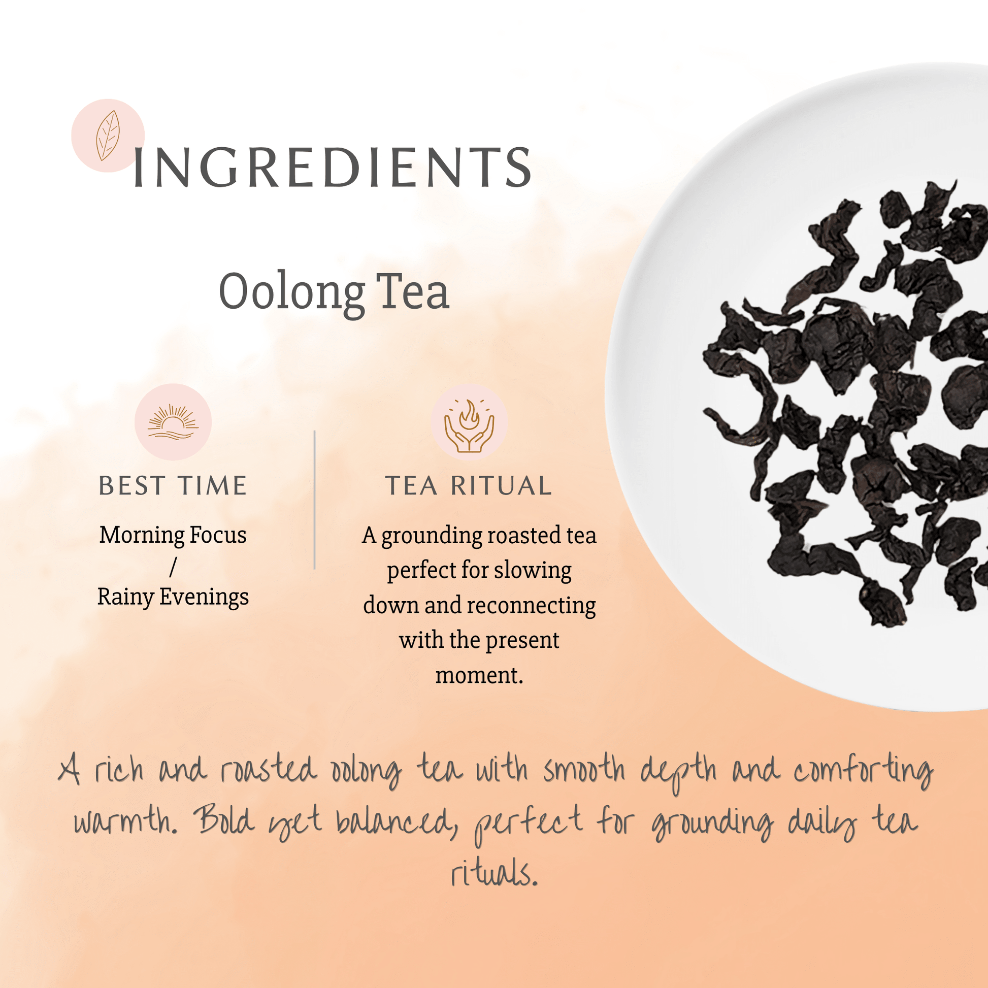 Black Oolong Tea - Oriental Lotus