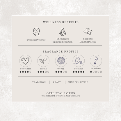 萬壽香 Longevity Incense — fragrance intro by Oriental Lotus