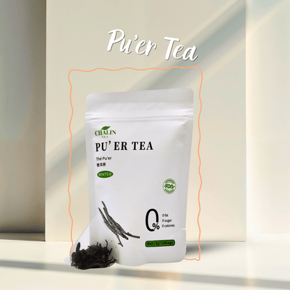 Pu'er Tea bags — aged, earthy, and deeply grounding